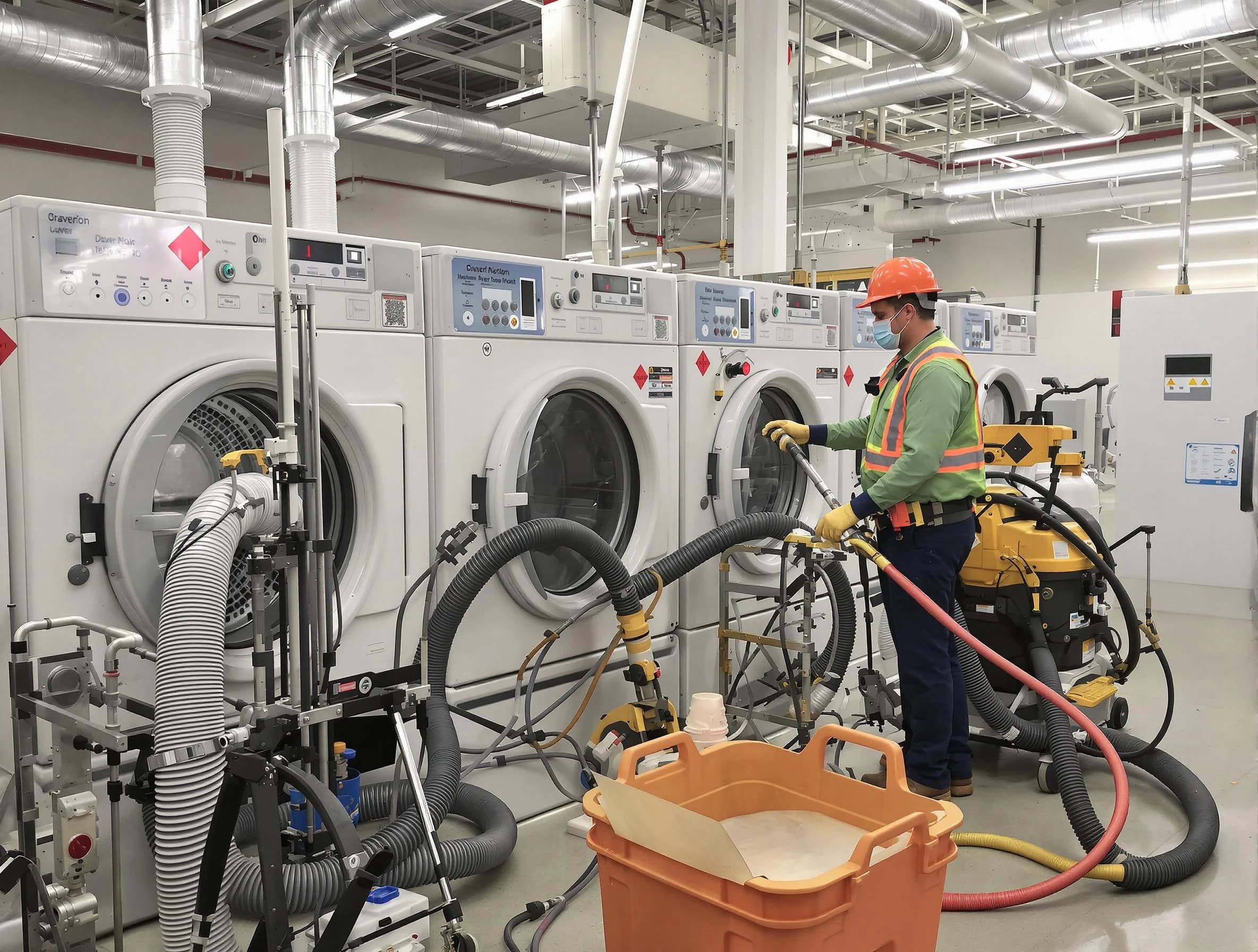 Commercial-grade dryer vent cleaning by Dedham Dryer Vent Cleaning in Dedham