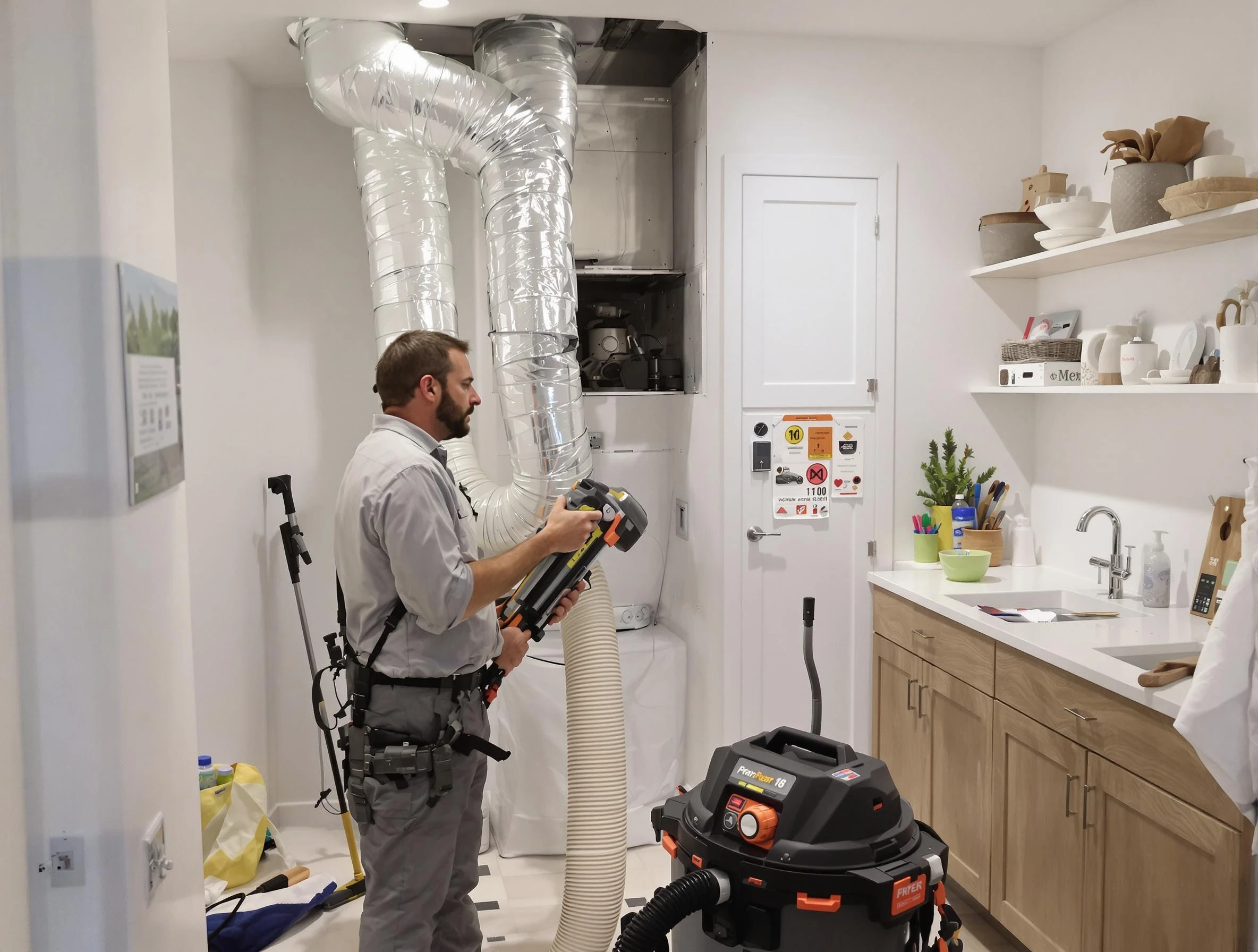 Clogged Dryer Vent Cleaning in Dedham