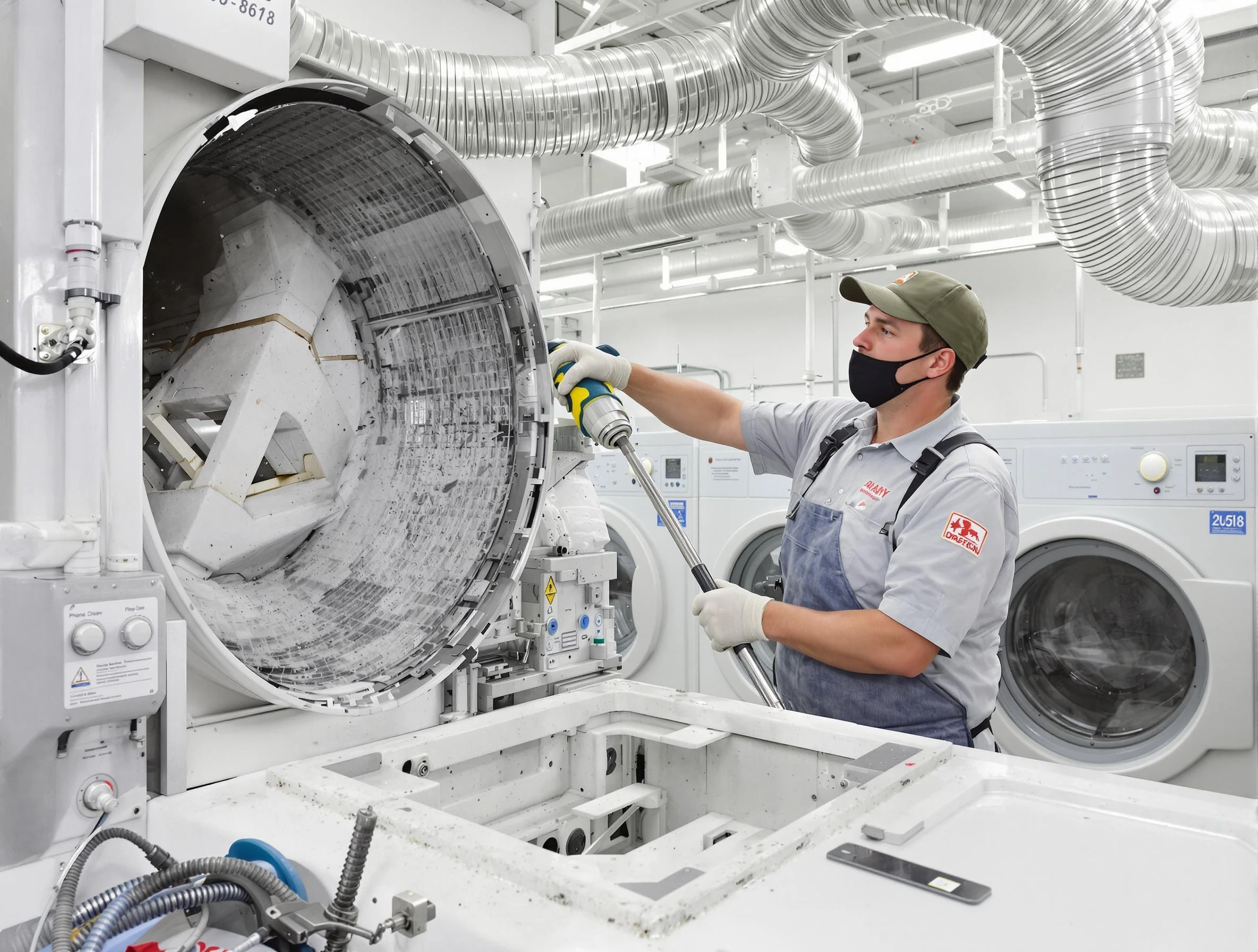 Commercial Dryer Vent Cleaning in Dedham