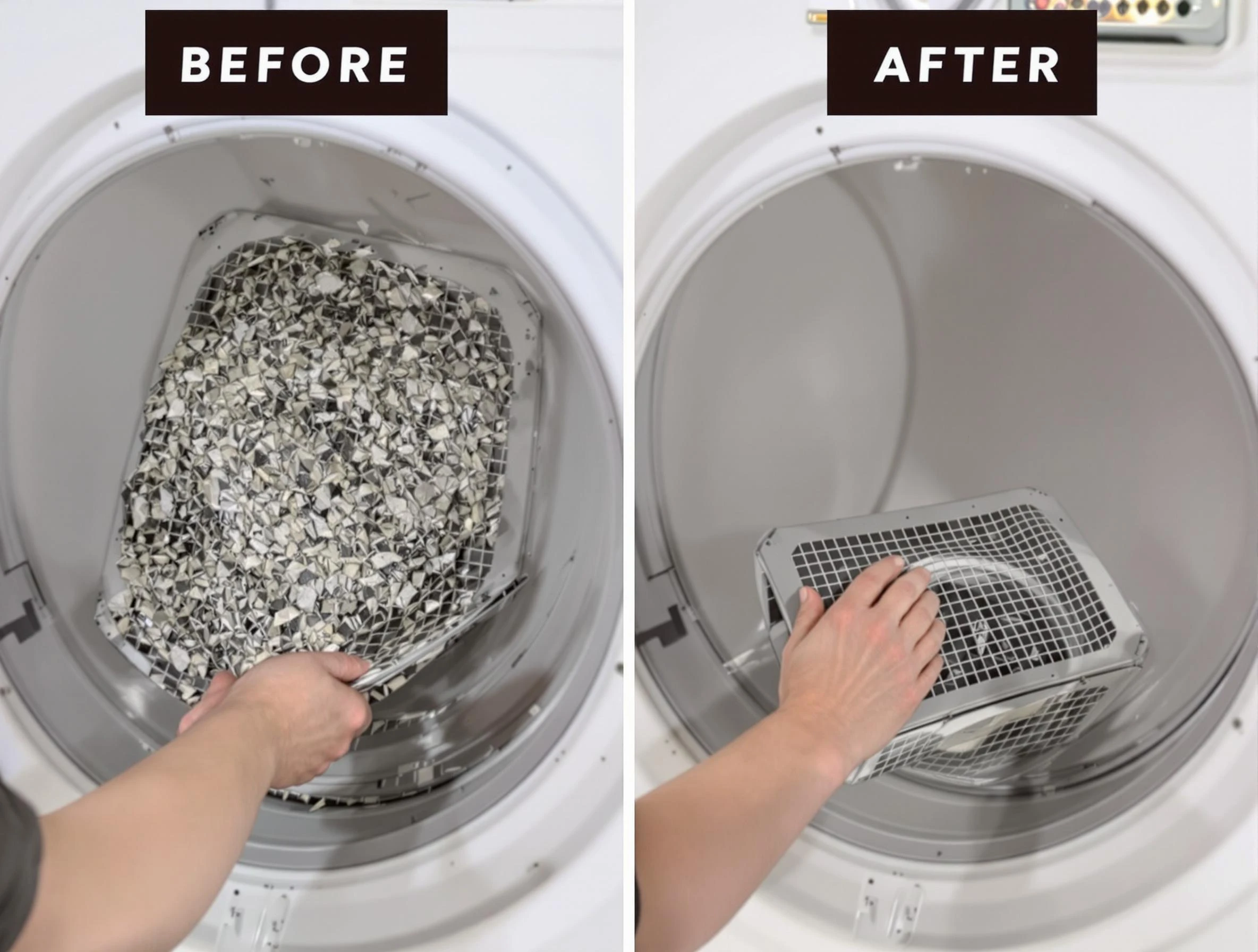 Professional lint trap cleaning by Dedham Dryer Vent Cleaning in Dedham