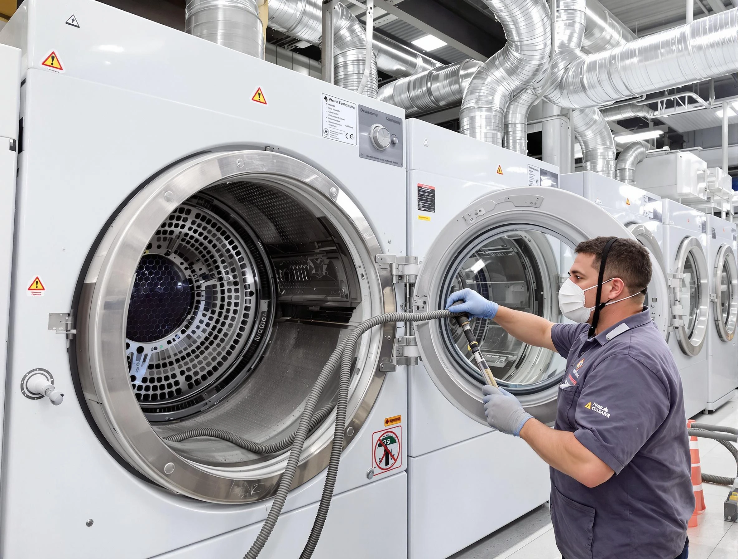 Industrial-grade dryer vent cleaning by Dedham Dryer Vent Cleaning in Dedham